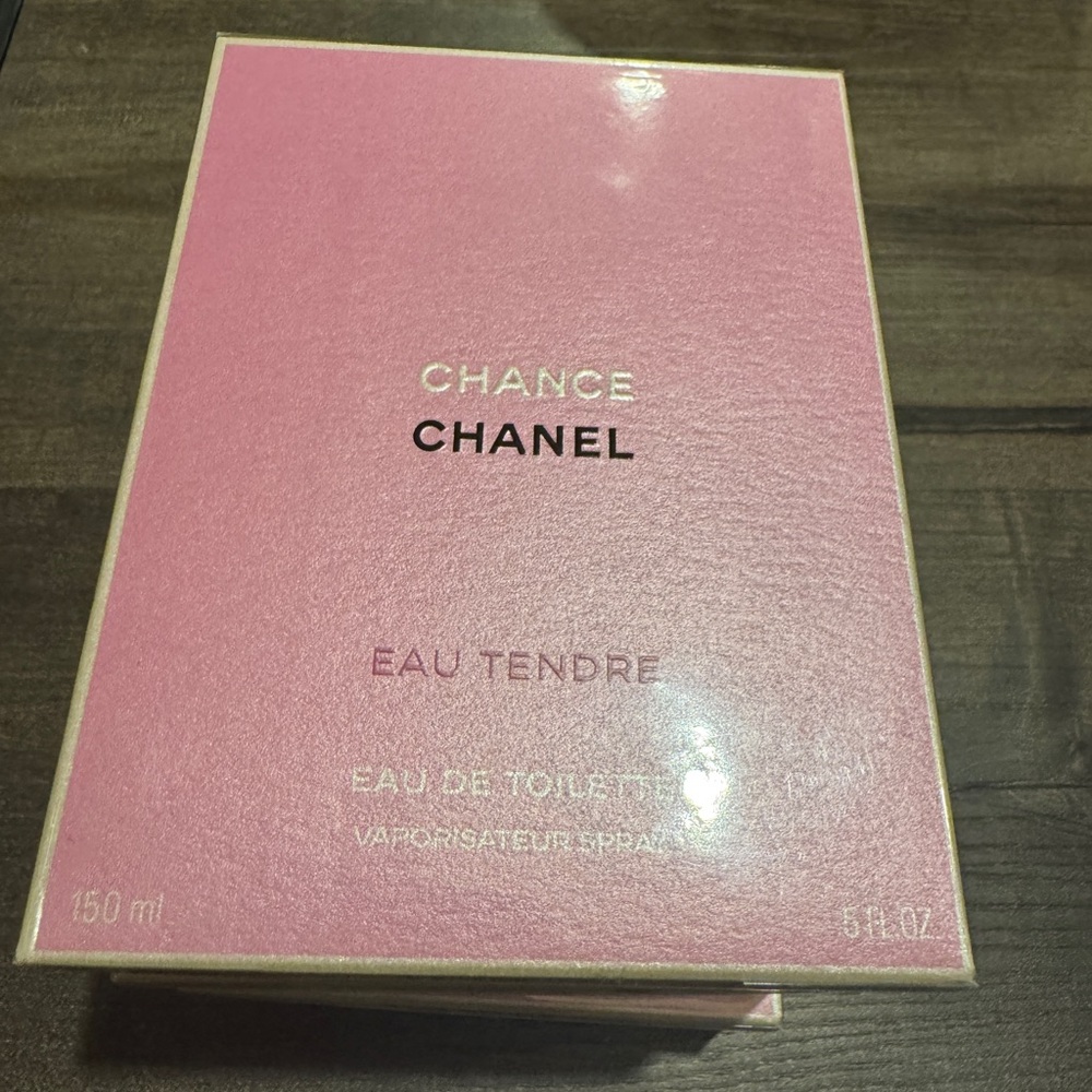 CHANEL Fragrance in Pink and Gold Packaging